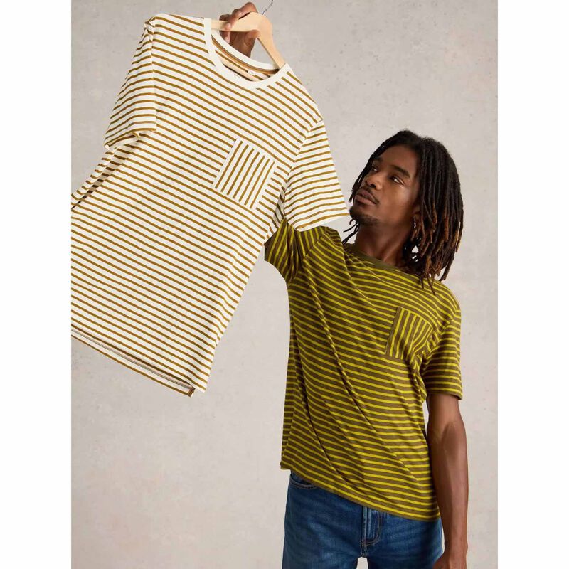 White Stuff Abersoch Stripe Ss Tee image number 2